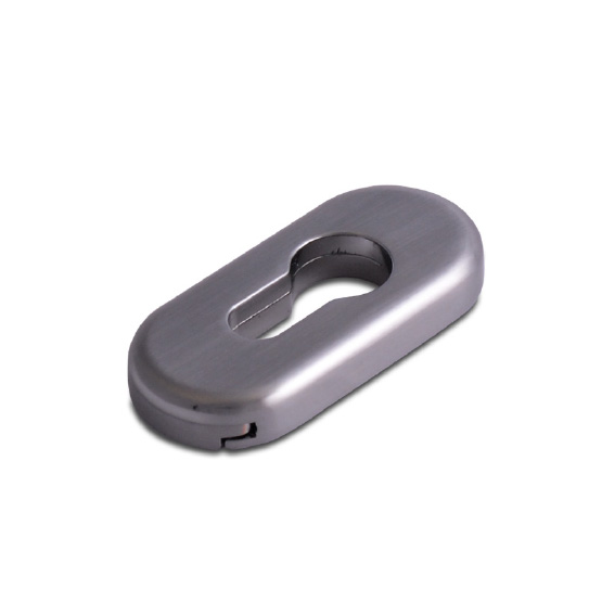 architectural Oval Cylinder Escutcheon